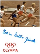 HALINA GÓRECKA - oryginalny autograf i zdjęcie