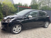 Peugeot 208 Active Style czarny, elementy chromowane