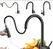 Bateria kuchenna z wyciąganą wylewką 