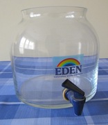 Dystrybutor na wodę z kranikiem (misa szklana) 