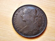 Anglia, One Penny 1892 r.