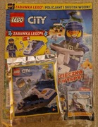 LEGO CITY 7/2022 + POLICJANT SKUTER WODNY magazyn