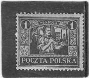POCZTA POLSKA GORNY SLASK 1MARK*