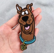 Naprasowanka Scooby-Doo bajka na ubranie dziurę dla dziecka 