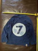 Bluza długi rękaw – koloru granatowa MiMi rozmiar 116