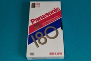 Panasonic Kaseta Video VHS 180 min Made in Japan