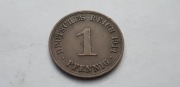 Niemcy Cesarstwo Niemieckie - 1 fenig, pfennig 1911 - mennica A