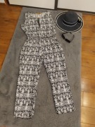 Letni kombinezon w stylu boho – rozmiar M/L