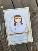 Kartka z okazji Pierwszej Komunii pamiątka