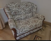 Sofa dwuosobowa i fotel
