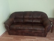 Skórzana kanapa-sofa