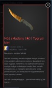 Nóż składany Kosa Knife Skin | Tygrysi kieł (Tiger Tooth) FN - CS2 CS GO