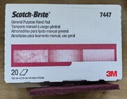 Włóknina ścierna 3M Scotch-Brite 7447 (20 szt.) – Type A Very Fine