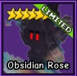 Obsidian Rose | Garden Tower Defense [ROBLOX]