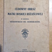 Żukiewicz Marja Konstanty o.: Cudowny obraz Matki Boskiej Różańcowej 