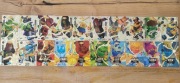Karty Lego Ninjago 11 karty unikalne - Strzask i Pojedynek Mocy na sztuki