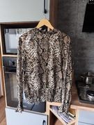 Damska bluzka wężowy wzór Guess L 