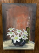 Obraz kwiaty Lilie w doniczce Martwa natura