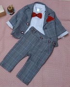 Garnitur dla chłopca do chrztu R.62