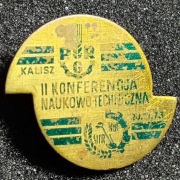 Wpinka, przypinka PGR Kalisz Konferencja 