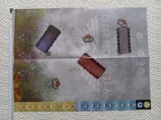 Mata do gry, dwustronna papierowa plansza do gry science fiction (1)