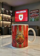 Wisła Kraków prezent dla kibica piłki nożnej Ekstraklasa kubek Ceramiczny 