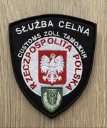 Naszywka emblemat. Służba Celna.