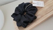 Jedwabna gumka do włosów - handmade