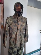 Mundur flecktarn bluza oryginał+ kaptur spodnie helikon rozmiar m naszywki 