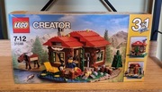 Lego Creator 3w1 Chatka nad jeziorem nowy zestaw klocków