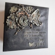 Album retro vintage motywacyjny - handmade