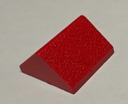 Lego 3043 skos dach 2x2 czerwony - 2 sztuki !