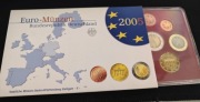 Niemcy 2005 Zestaw monet obiegowych Euro  8 x UNC Mennicze 