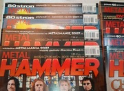 "Metal Hammer" kpl.rocznik 2007+2 DVD+ CD + Bonus!!