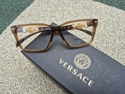 Luksusowy damskie oprawki w kolorze Whisky 3335  5028 Versace!