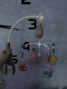 Karuzela do łóżeczka z projektorem