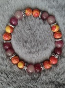 Bransoletka z naturalnych kamieni unisex 