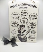 Dyplom z serii "Kultowe teksty Mam". Prezent na Dzień Matki. PERSONALIZACJA