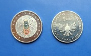 Moneta 5 euro Niemcy 2023 Pszczoła murarka