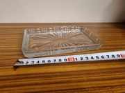 Szklana tacka ozdobna