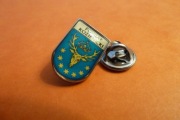 Kozienice Powiat Herb 2. wersja  pin przypinka