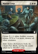 MTG Magic - Martial Coup FULLART FOIL PIP