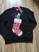 Bluza świąteczna HM L z miejscem na butelkę 
