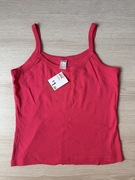 Nowy różowy bawełniany TOP - rozmiar z metki XXL ale bardziej L