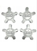 Dekielki pająk Audi 135mm srebrny