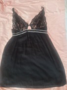 Koszulka nocna baby doll jedwab rozm M, miseczka C