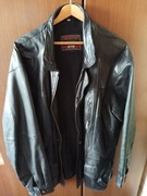 Skóra męska, czarna.