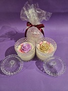 Świeca zapachowa sojowa wykonana z naturalnego wosku sojowego 