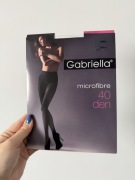 Nowe rajstopy Gabriella Microfibre 40 Den czarne