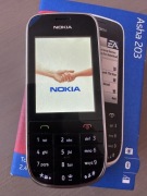 Nokia Asha 203 igła komplet folia na wyświetlaczu 